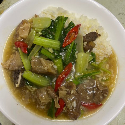 沙茶羊肉燴飯 沙茶羊肉燴飯