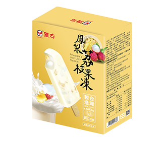 鳳梨荔枝果凍冰棒